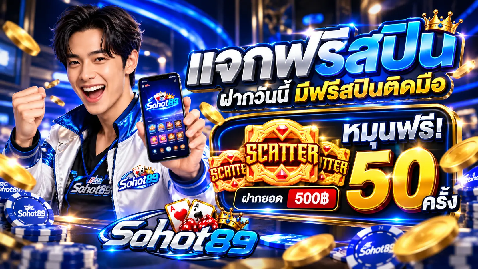 SOHOT89 โปรฝาก500